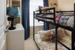 Private Den with Double over Double Bunk Bed 
